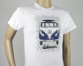 VW T1 BUS T-SHIRT - STRAHLEN/BLAU/WEISS