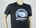 VW T1 BUS T-SHIRT - VINTAGE LOGO/SCHWARZ