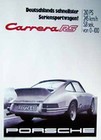 1 x PORSCHE POSTER - PORSCHE CARRERA RS