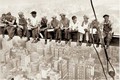 Eating above Manhattan Poster