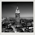 Henri Silberman - Empire State Building at Night Poster