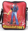 1 x SKYLINE TASCHE - 60S ACTION STAR - DUNKELBRAUN