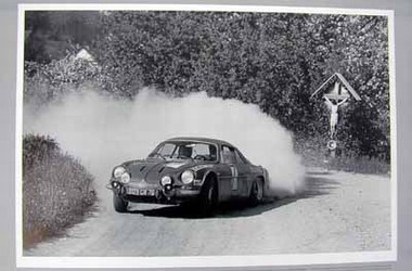 sterreichische Alpenfahrt 1971. Ove Andersson 1600 Renault Alpine A110