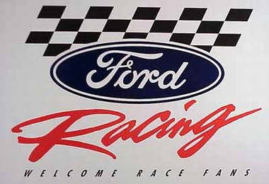 Ford Racing Poster