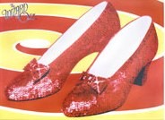 Leinwanddruck - Wizard of Oz (ruby slippers)