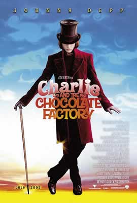 CHARLIE AND THE CHOCOLATE FACTORY auf einer Saarbrücken Wunschliste / Geschenkidee