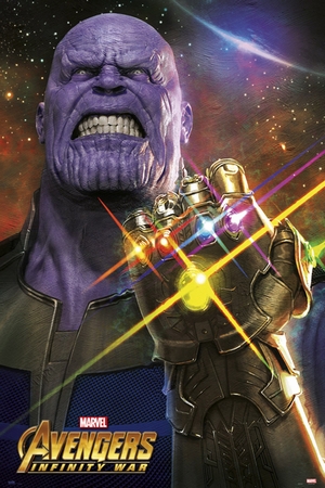 Avengers Infinity War Poster Thanos