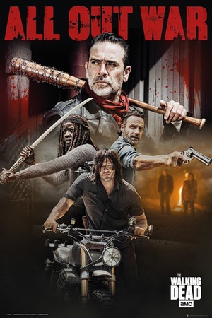 The Walking Dead Poster Season 8 Collage