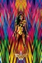 Wonder Woman 1984 Poster Neon Static