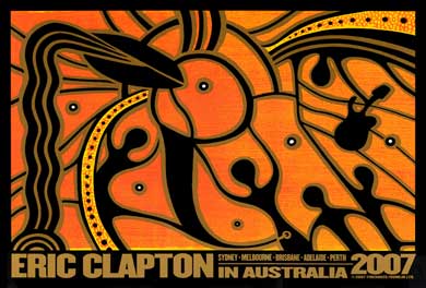 Eric Clapton In Australia