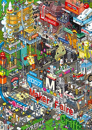 Maker Faire by eBoy
