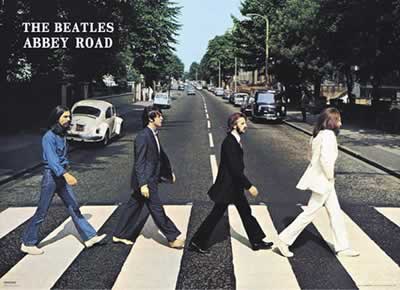 Abbey Road - The Beatles Poster