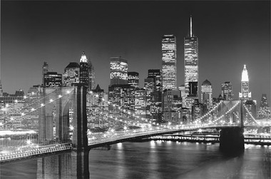 Fototapete - Riesenposter - Henri Silberman - Brooklyn Bridge - Klicken f�r gr�ssere Ansicht