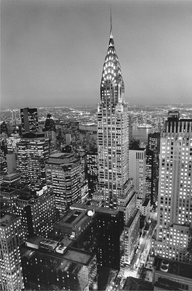 Fototapete - Riesenposter - Henri Silberman - Chrysler Building
