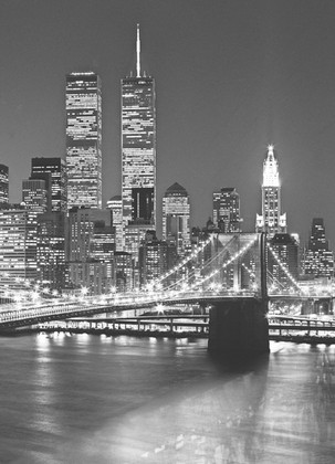 Fototapete - New York - Brooklyn Bridge 183 x 254cm - Klicken f�r gr�ssere Ansicht