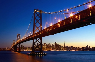 Fototapete San Francisco Skyline - Klicken für grössere Ansicht