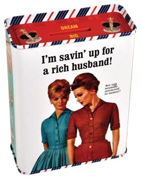 Spardose Savin Up For A Rich Husband