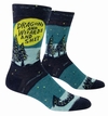 Dragons  And Wizards And Shit - M�nnersocken Blue Q