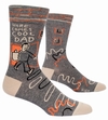 Here Comes Cool Dad - M�nnersocken Blue Q