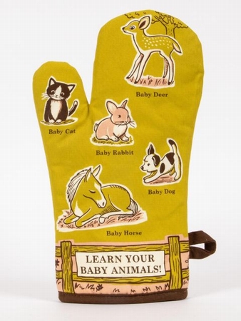Ofenhandschuh - Learn Your Baby Animals