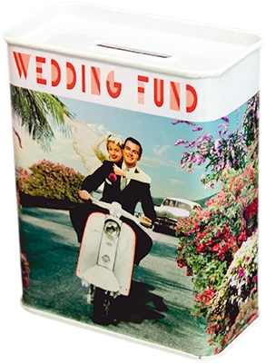 Spardose - Wedding Fund - Scooter