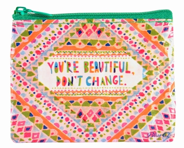 You're Beautiful, Don't Change. - Geldbrse Blue Q