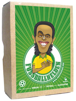 Fussballhelden - Lenticular Postkarten-Sammelbox